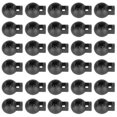 thumbnail image 4 of 300Pcs Cord Locks Single Hole Ball Shape Spring Clip for Plastic Rope Luggage AccessoriesBlack, 4 of 14
