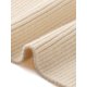 thumbnail image 5 of Suéteres de punto sin mangas de color sólido de V cuello para mujer Allegra K XS Beige, 5 of 6