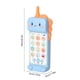 thumbnail image 3 of Uuiauoio Dinosaur Teething Toy with Music, Early Educational Mobile Phone Simulator , Soft Chewable Edges with Multiple Sound Effects, Lightweight Learning Toy for Sensory Development, 3 of 6