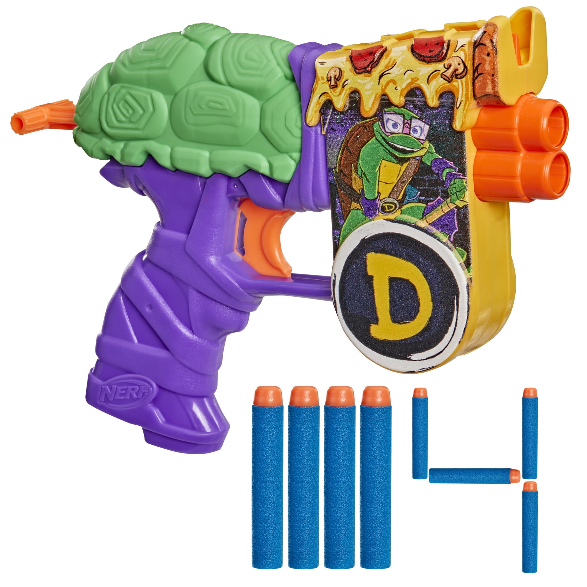 Nerf Teenage Mutant Ninja Turtles Dart Blaster, 10 Elite Darts