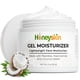thumbnail image 1 of Honeyskin Gel hidratante para la cara - Gel de agua ligero impregnado con agua de coco con niacinamida y péptidos para una hidratación profunda - Hidratante facial hipoalergénico para mujeres 2oz, 1 of 4