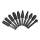 thumbnail image 2 of Juego de brocas para fresadora con brocas giratorias para carpintería, juego de escofinas giratorias con relieve para 10 piezas, 2 of 9