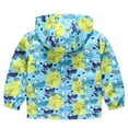 thumbnail image 2 of ATOGUTA Boys Girls Puffer Jacket Cute Print Zip Up Hooded Jacket Boys Girls Long Sleeve Windproof Coat Multicolor, Size 18M-5T, 2 of 5