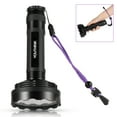 Fugacal 128 LED Blacklight Flashlight 395nm Wavelength Blacklight for