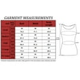 thumbnail image 5 of Womens Sparkle & Shine Glitter Sequin Embellished Sleeveless Round Neck Tank Top, Red, Large, 5 of 5