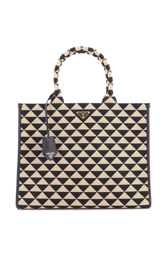 Pre-Owned Symbole Shopper Tote Jacquard Large By Rebag