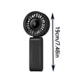 thumbnail image 5 of Handheld Fan High-Power Motor LED Display 10 Hrs 3600mAh Rechargeable 5-Speed Foldable Portable Fan For Travel Beach, 5 of 5