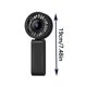 thumbnail image 5 of Handheld Fan High-Power Motor LED Display 10 Hrs 3600mAh Rechargeable 5-Speed Foldable Portable Fan For Travel Beach, 5 of 5