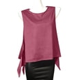 thumbnail image 4 of BiZtdJrK Débardeurs Tendance pour Femmes, Sans Manches, Col Rond, Légers, Amples, pour Gym, Sport, Taille Unique, 4 of 9