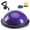 Purple, variant on 18.11inch Wave Speed Ball Yoga Hemisphere Balance Ball with Tension Rope Set Balance Chair Suitable for Sports Fitness to Aid Childbirth Exercise