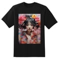 thumbnail image 2 of Plus Size Shirt for Women Black Tops for Women Short Sleeves Shirt for Women Woman1 T Shirt Crewneck Shirt for Women 5XL, 2 of 5