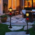 thumbnail image 5 of EUDIDV Christmas Lights Christmas Solar Hexagonal Lights Garden Lighting Decoration 82cm To 1m1 High Garden Paths Lights Xmas Decorative Lights, 5 of 7