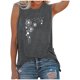 thumbnail image 1 of Tops Para Mujer Elegante Blusa Casual Moda Causal Rounk Cuello Estampado Camiseta Sin Mangas Tanque Odeerbi ODB160979, 1 of 3