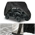 thumbnail image 5 of Vehicle Cover, ATV Dust Rain Covers Water Sun Resistant Replacement for Kawasaki Mule 4000 4010 Trans KAF620 KAF950 128.5 x 58.5 x 78.1 Inch, 5 of 5