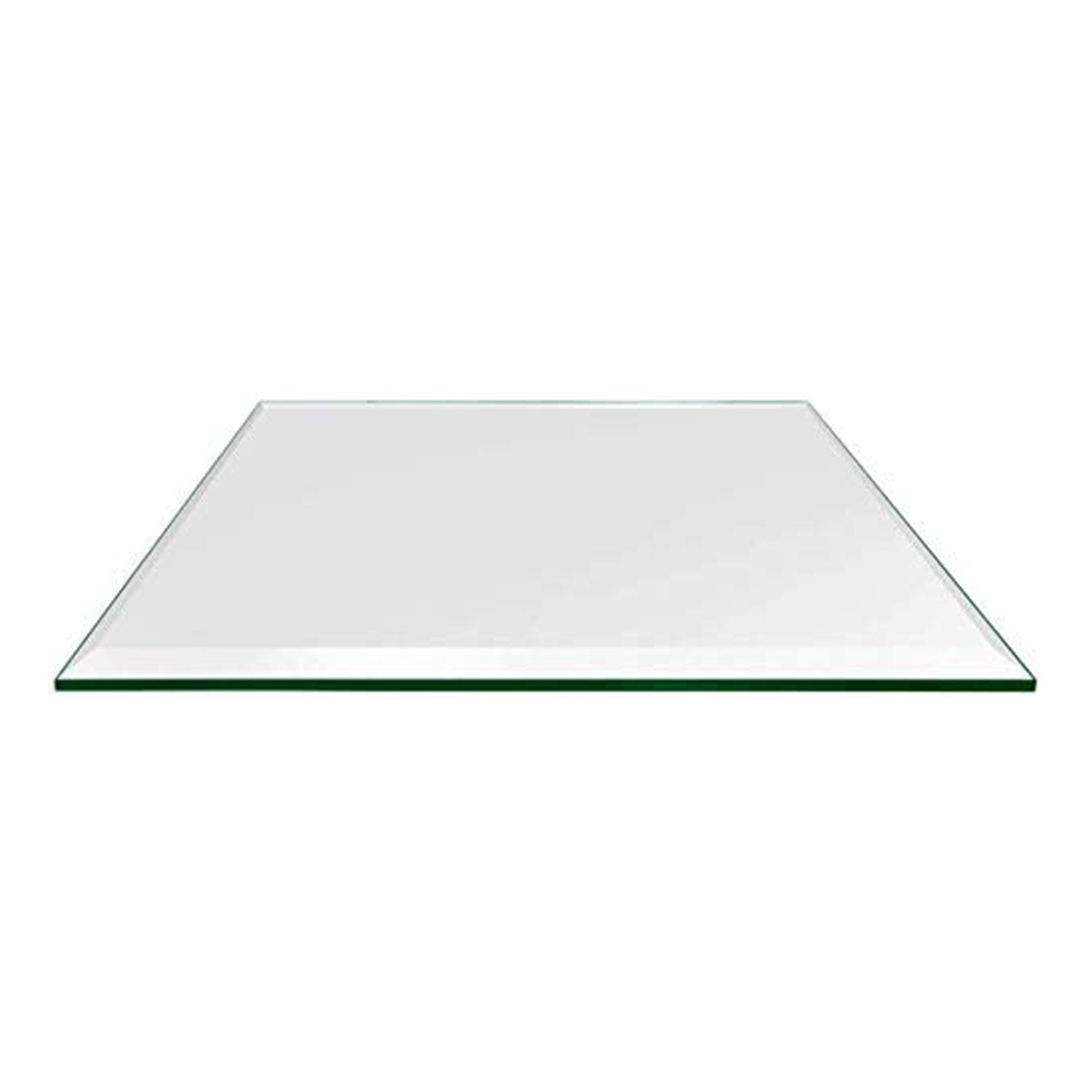 Dulles Glass 20 Inch Round Flat Polish 3/8 Inch Thick Tempered Glass Table Top 851175003569 