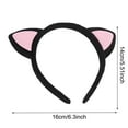 Plush Animal Ears And Horns Headband Christmas Festival Theme Headbands