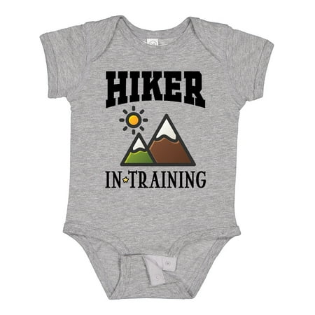 

Inktastic Future Hiker in Training Gift Baby Boy or Baby Girl Bodysuit
