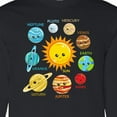 thumbnail image 4 of Inktastic Cute Planets, Solar System, Space, Cosmos, Galaxy Long Sleeve T-Shirt, 4 of 5