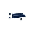 thumbnail image 2 of Meridian Furniture Comfy Navy Velvet 3-Pc. Modular Sofa, 2 of 10