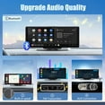 thumbnail image 3 of Wireless Carplay Screen, 10.26"Portable Car play & Android Auto Touch Screen, Bluetooth Double Din Car Stereo with 4K Dash Cam,1080P Backup Camera/Mir, 3 of 7