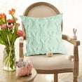 thumbnail image 3 of YWIYIUD Easter Throw Pillow Cover 18x18 inch Set of 2,Cute RabbitDesign Soft Plush Jacquard Cushion Case Decoration for Living Room Bedroom Sofa Couch Easter Home Party Decoration, 3 of 7