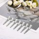 thumbnail image 4 of 50 Pack 1.75 Inches Single Prong Curl Metal Hair Clips For Dreads Lock Clips Hair Alligator Clips Silver Section Clips Metal Alligator Clips Hair Pins, 4 of 5