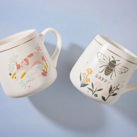 

Karma Flora Mugs Cat
