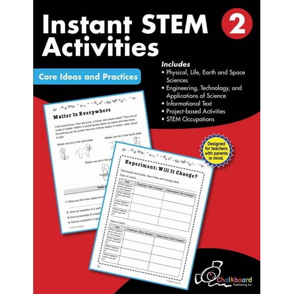 Chalkboard Publishing Workbooks Instant STEM Activities Grade 2, (Paperback)