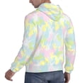thumbnail image 3 of KLL Color Rabbit Print Mens Hoodie Long Sleeve Casual Pullover Hooded Sweatshirt Fashion Drawstring Hoodies with Pocket-XX-Large, 3 of 6