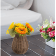 thumbnail image 6 of HIELLFQ Rattan Vase Spring Decor, 5.7" Decorative Wicker Vase for Dry Flower Office Home Decor, Handmade Basket Vase for Living Room Bedroom, 6 of 10