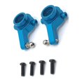thumbnail image 1 of Vogacara 2 piezas RC Car Steering Cup Vehículo Copas delanteras Automóvil Juguete Accesorios modificados Reemplazo para WL Toy A949 Azul Type3 NO3, 1 of 6