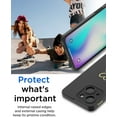 thumbnail image 2 of iPhone 14 Case for Women with Full Camera Lens Protection, Silicone Heart Girly Cute Side Soft Slim Shockproof Protective Cover for iPhone 14 6.1 inch, 2 of 7