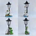 thumbnail image 6 of Solar Porch Goose Statue, Waterproof Family Goose Figure, Durable Resin Outdoor Garden Statue Ornament for Front Door Lawn Yard Decor, 6 of 9