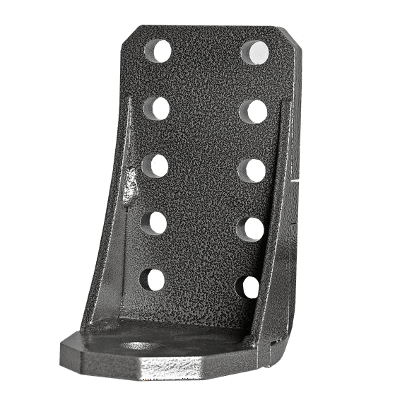 GEN-Y GH-12010 GLYDER 6" drop Ball Platform attachment with 1" Diameter Mounting Hole .4 - .7K TW 7K Towing