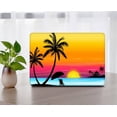 thumbnail image 1 of KSK KAISHEK Hard Shell Case Cover Compatible with Old Version MacBook Air 13"( No Touch, 2010-2017) + Black Keyboard Cover Model A1466 A1369, No USB-C Landscape A 114, 1 of 5
