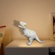 thumbnail image 5 of Adorno de dinosaurio solar para jardín | Modelo de dinosaurio de resina con luces LED para decorar el patio y el césped | Figura de dinosaurio resistente a la intemperie, 5 of 5