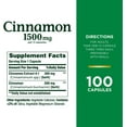 thumbnail image 3 of Nature's Bounty Cinnamon 1500mg 100ct, 3 of 6