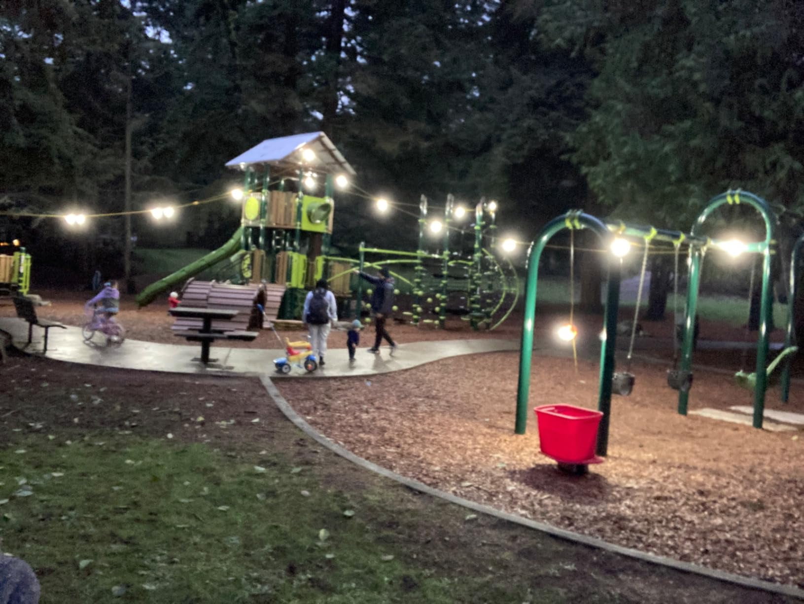 50ft LED Construction String Lights, 75W 7500LM Super Bright LED String Work Lights, Construction Temporary Lights (50ft-5lights)