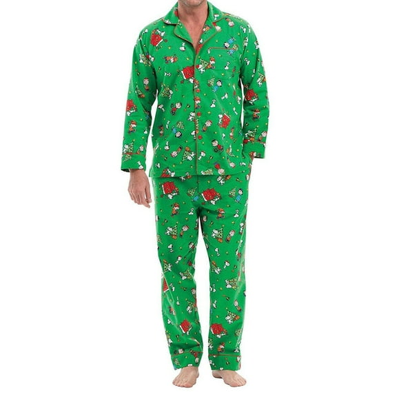 Christmas Family Matching Pajamas Set Adult Mens Womens Kids Sleepwear Nightwear