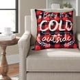 thumbnail image 4 of Christmas Pillow Covers 18x18 inch Set of 4 Christmas Decorations Throw Pillow Covers Christmas Decor Farmhouse Home Soft Linen Pillow Covers for Couch Sofa Bed Car (Set of 4), 4 of 7