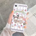 thumbnail image 1 of Funda de silicona suave para iphone, carcasa con diseño de Kuromi Melody, Sanrio, para iphone 7, 8 Plus, SE 2020, SE2020 Fivean unisex, 1 of 2