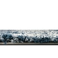 thumbnail image 5 of Rugs.com Serenity Shag Collection Rug – 6 Ft Runner Blue Shag Rug Perfect For Hallways, Entryways, 5 of 9