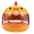 thumbnail image 2 of Incubadora de huevos pequeños para huevos de codorniz Temperatura automática inteligente y control de humedad Incubadora de aves portátiles para pollos lorados pájaros amarillo, 2 of 7