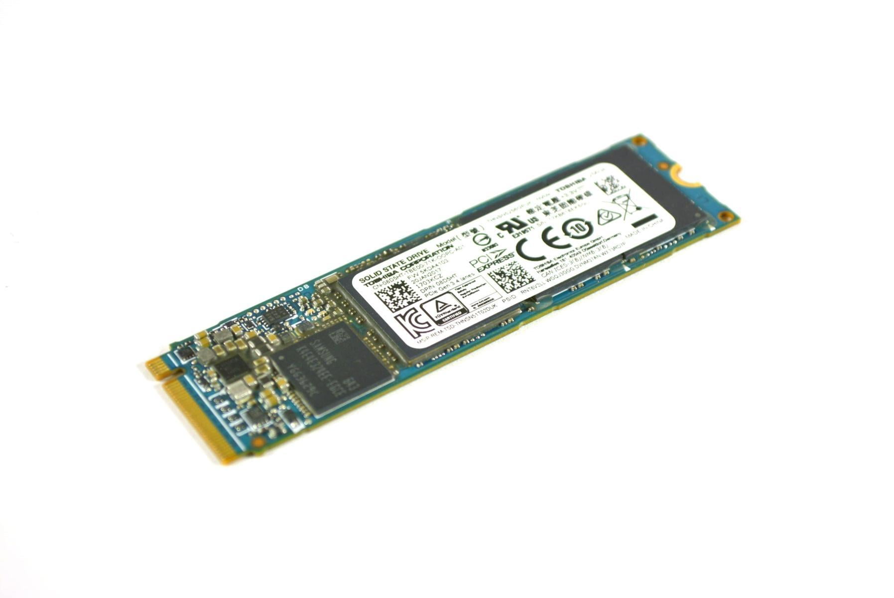 Toshiba THNSN5256GPUK 256GB SSD M.2 2280 NVMe PCIe Solid State 8D5HT Used