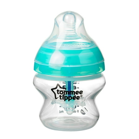 Tommee Tippee Anti-Colic Baby Bottle, Slow Flow Breast-Like Nipple and Unique Anti-Colic Venting System (5oz, 1 Count)