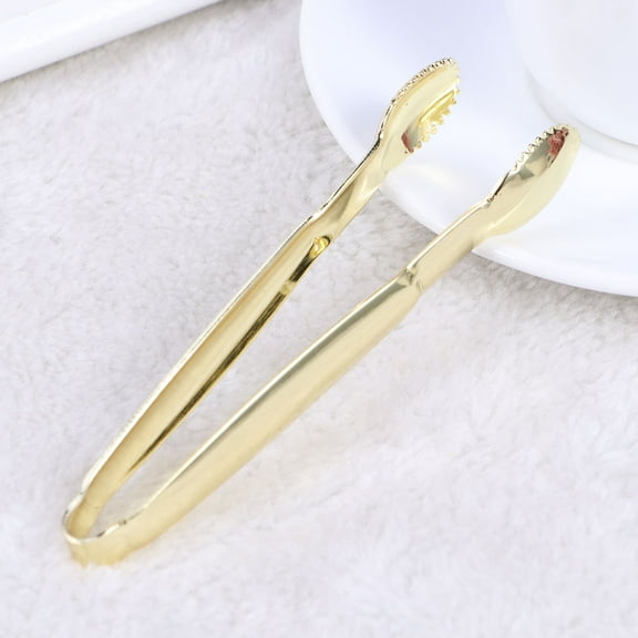 LEORX 2Pcs Sugar Cube Tongs Stainless Steel For Tea Party And Coffee Bar Use