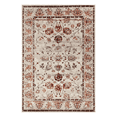 thumbnail image 2 of Luxe Weavers Floral Oriental Non-Shedding Area Rug 5x7 Cream, 2 of 6
