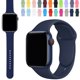 thumbnail image 4 of Apple Watch Correa Para 41 45 38 42 44 40 49 mm Banda iWatch Ultra 8 Series 7 6 SE 5 4 3 2 1 Deporte De Silicona Reloj, 4 of 4