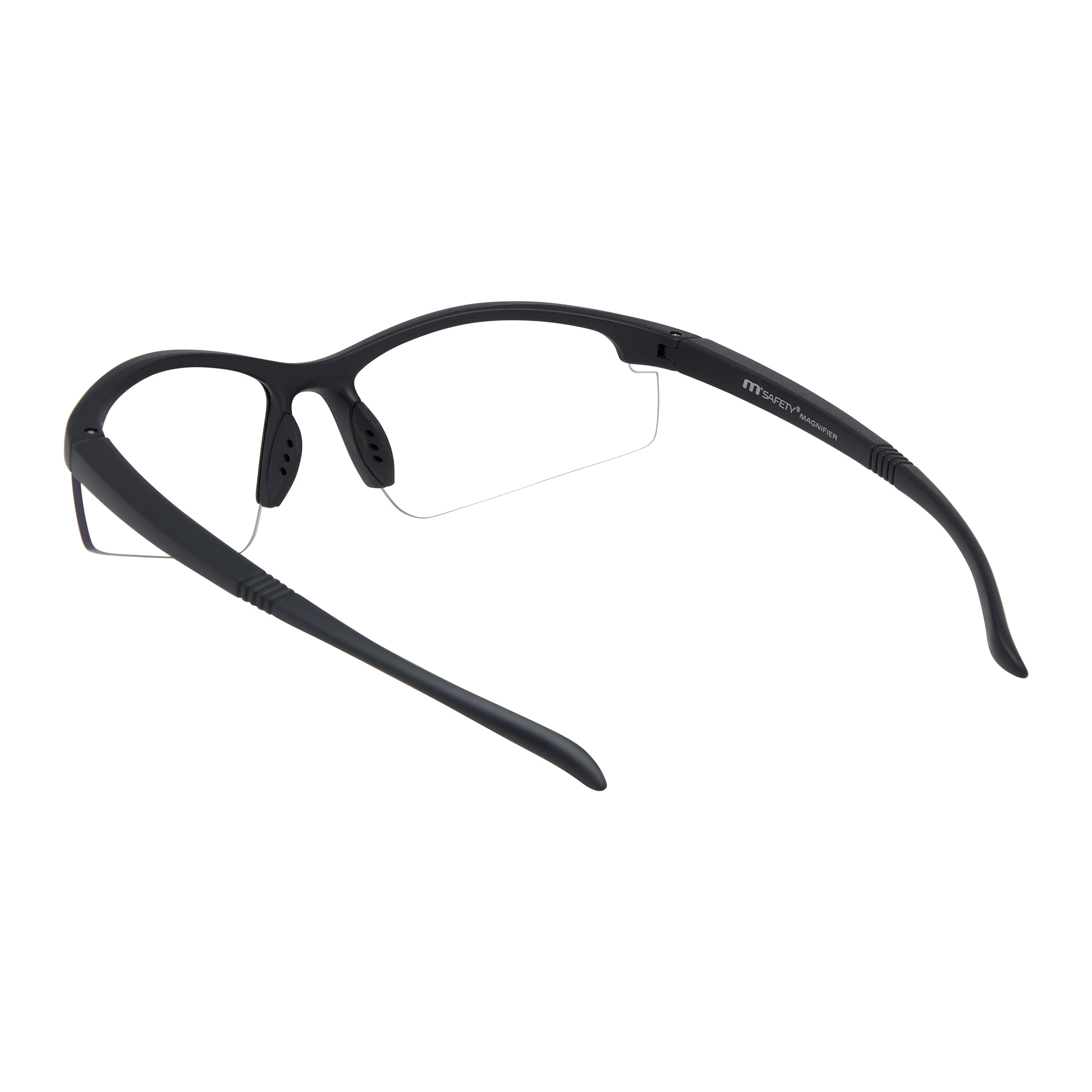 M+ Safety, MSM25016CRY +2.50, Adult, Crystal Lenses, Magnifier Safety Glasses, 1 Unit