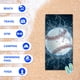 thumbnail image 5 of Microfiber Balls Beach Towel Balls Gifts- 30x60in Large Beach Towel Quick Fast Dry Absorbent Sand Bath Towels, 5 of 7